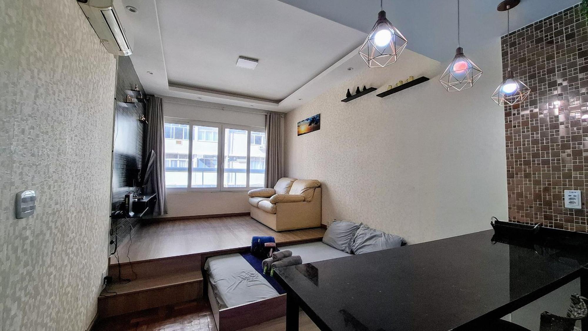 Design Copacabana - 4 Hospedes, Praia E Conforto! ริโอเดจาเนโร ภายนอก รูปภาพ