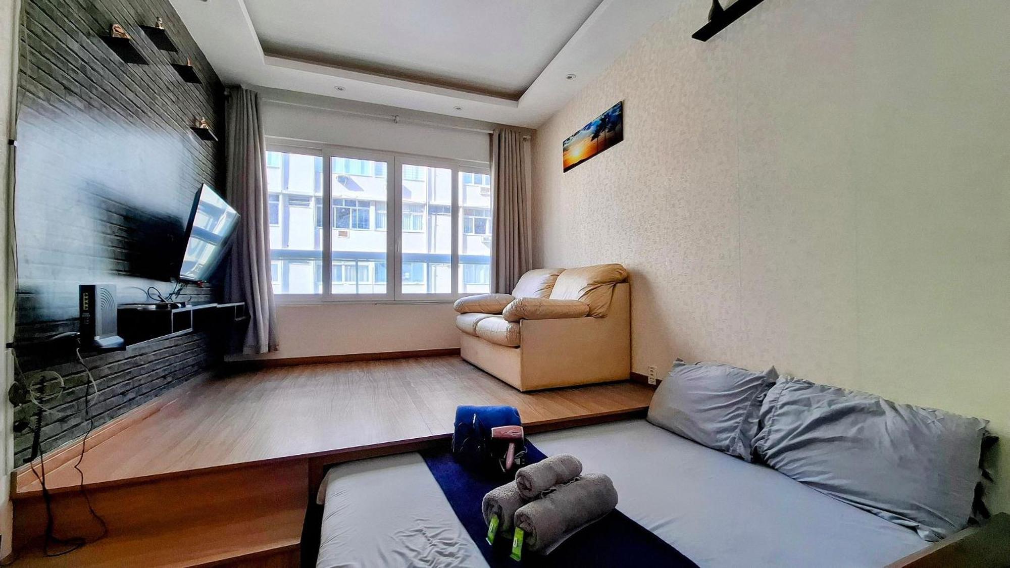 Design Copacabana - 4 Hospedes, Praia E Conforto! ริโอเดจาเนโร ภายนอก รูปภาพ